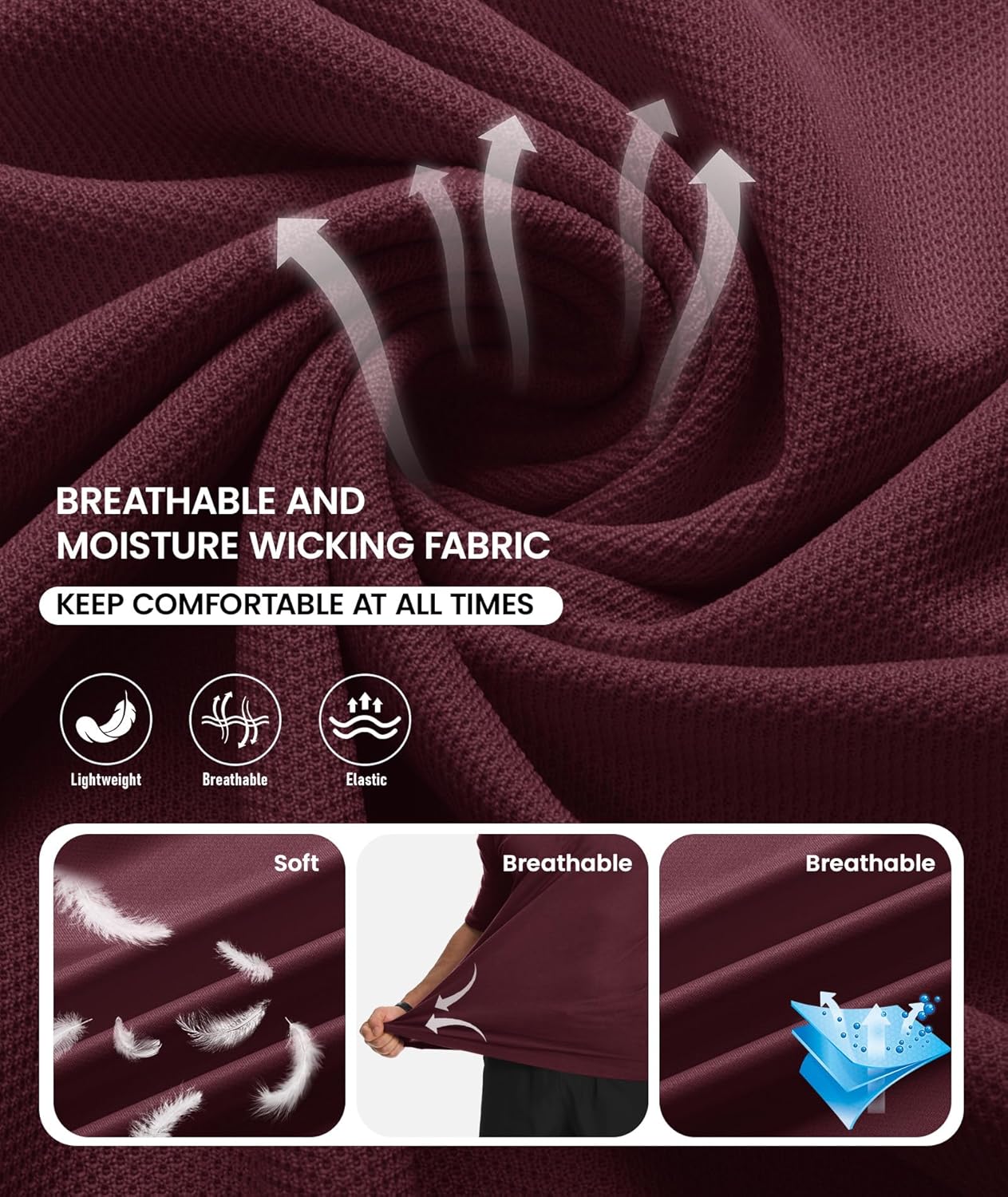 ZITY Mens 2 Pack Polo Shirts Short Sleeve Performance Sports Golf Shirt for Men Tactical Shirt