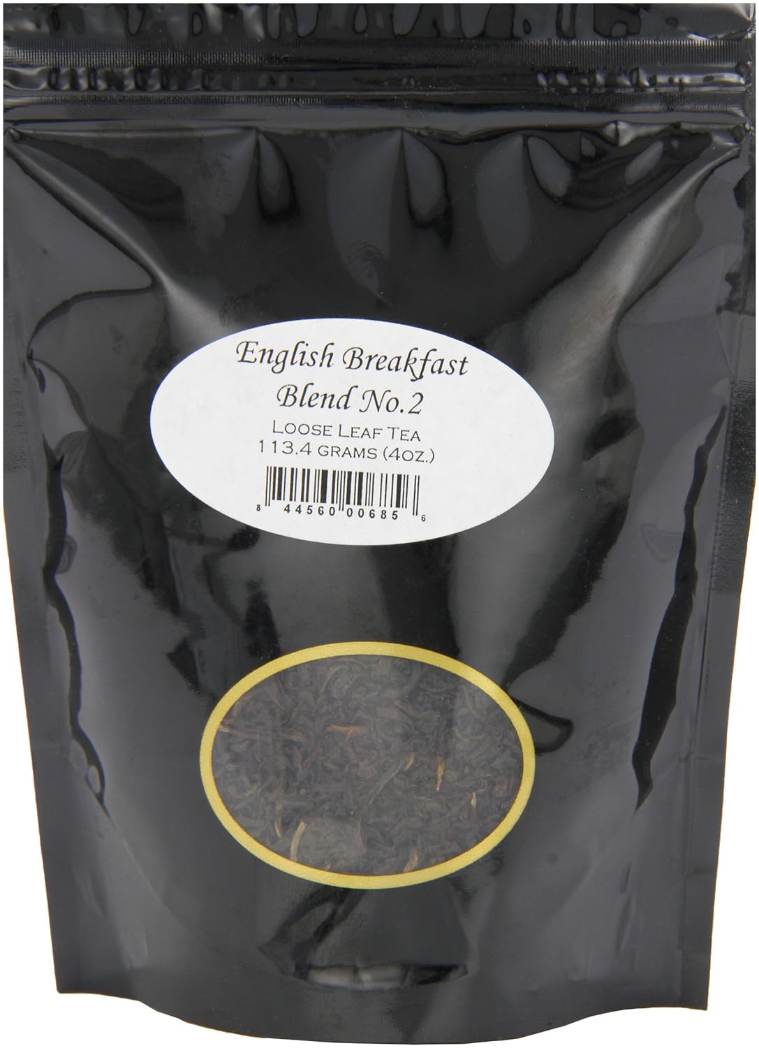 English Breakfast Tea No. 2 by English Tea Store | Loose Leaf Black Tea | Bold Smooth Flavor from Assam Ceylon Kenya | Great with Milk | Medium Caffeine | 4oz Pouch