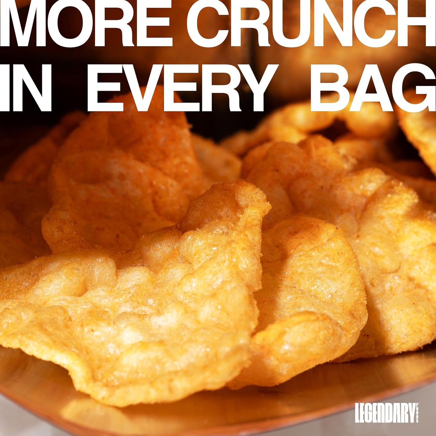 Legendary Foods Cheesy Nacho Protein Chips – Popped Tortilla Style – 22g High Protein, 4g Net Carbs, Low Sugar, Gluten Free, Keto Snack Packs – 10 Count – Healthy Crunchy Chips