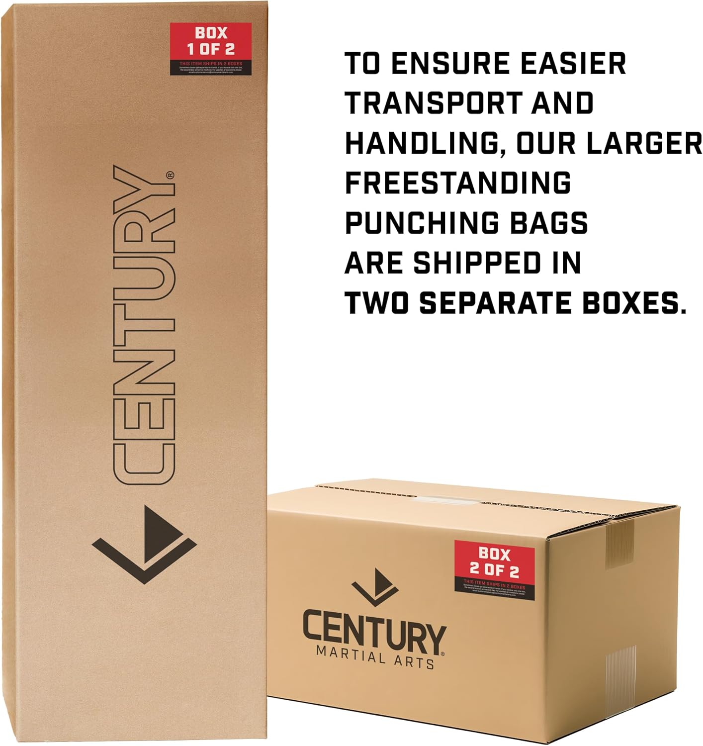Century Wavemaster XXL | Freestanding Punching Bag with Base | Heavy Bag Boxing Martial Arts Kickboxing Bag | Optimal Strength and Cardio Training Bag