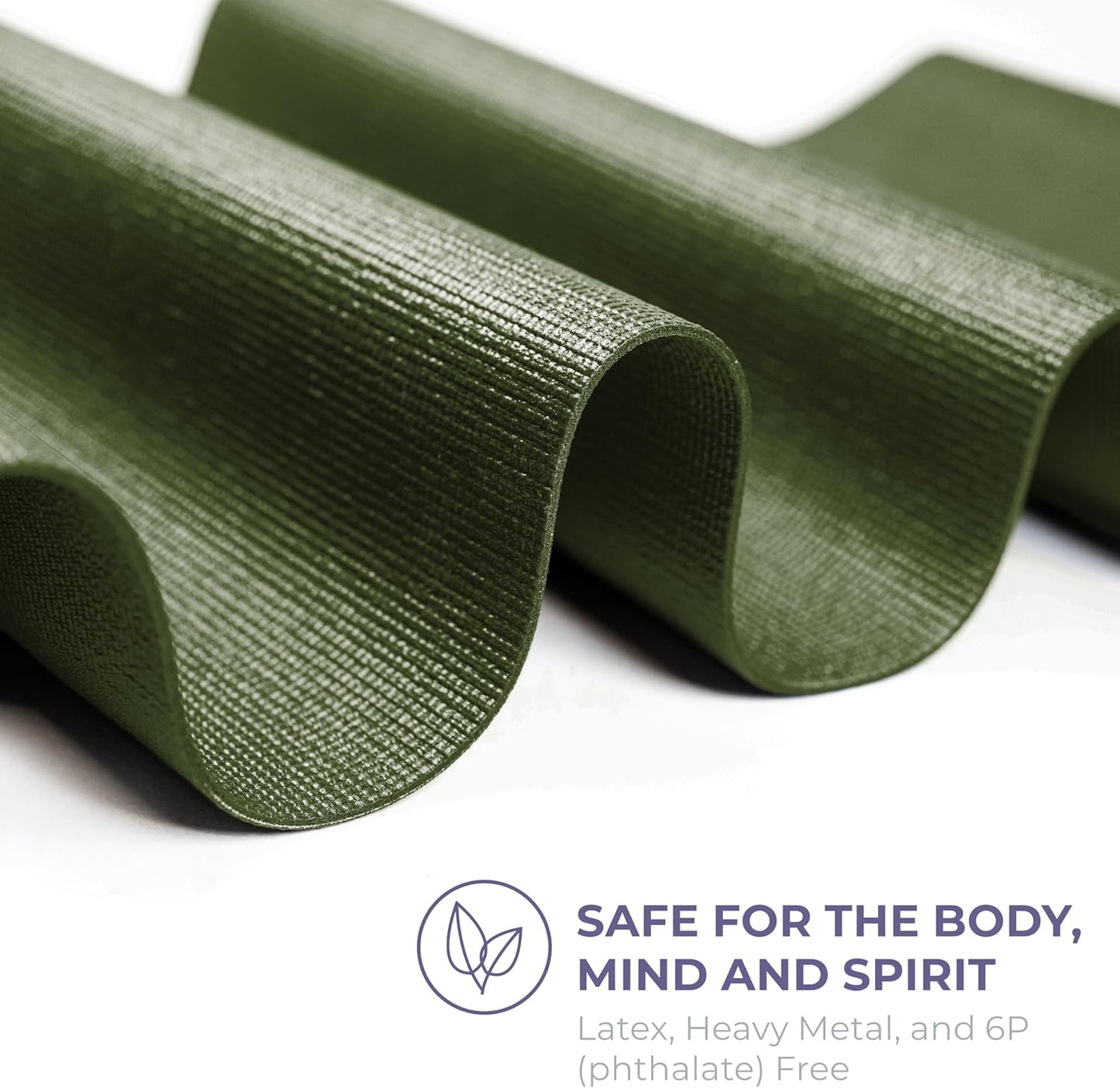 Sunshine Yoga Voyage Yoga Mat, 6 Pack, 72" x 24" Professional Studio and Gym Bulk Yoga Mats, 5mm Thick, Durable, Anti-Tear, Non Slip Fitness and Exercise Mats