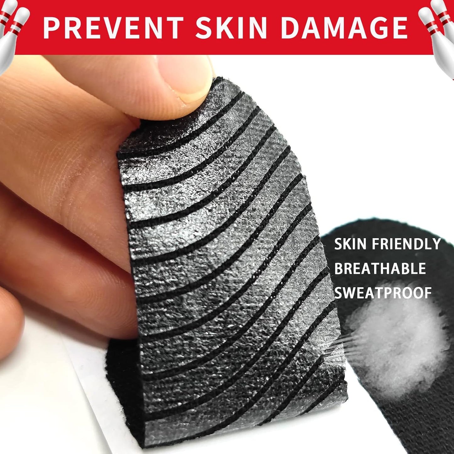 Birllaid 120PCS Bowling Thumb Tape Bowling Finger Tape Bowling Tape Thumb for Bowlers, Bowling Accessories for Men Women