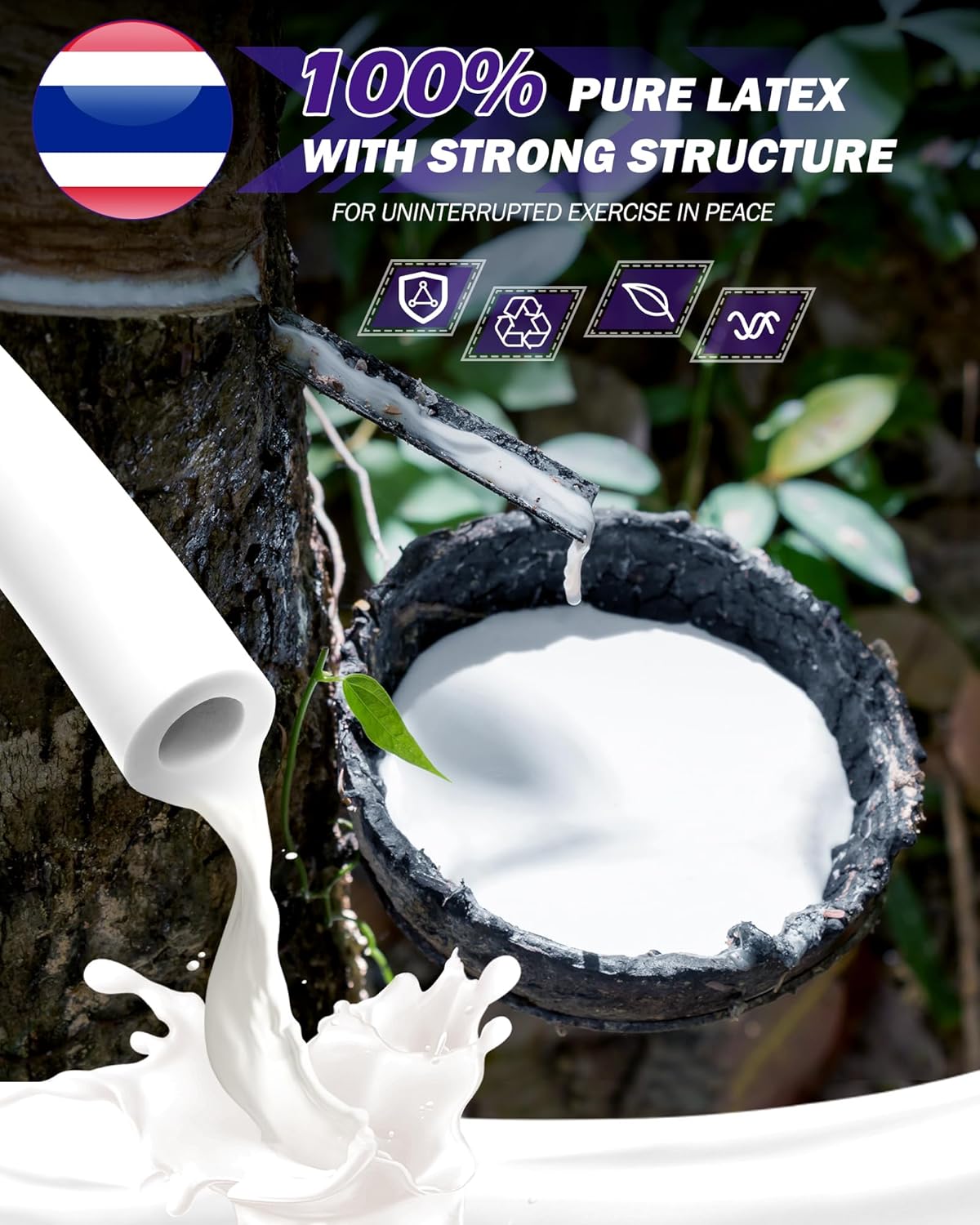 Upgraded Pilates Bar Kit with Resistance Bands Natural Latex for Women & Men, Heavy-Duty Stainless Steel Multifunctional Yoga Pilates Stick for Home Gym Exercise Fitness Equipment Full-Body Workouts