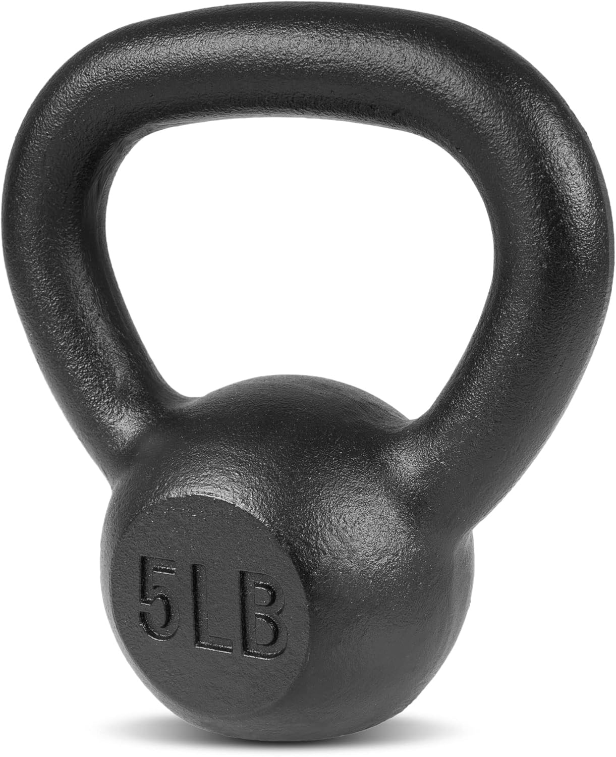 ProsourceFit Fit Solid Cast Iron Kettlebells Weights for Full Body Workout