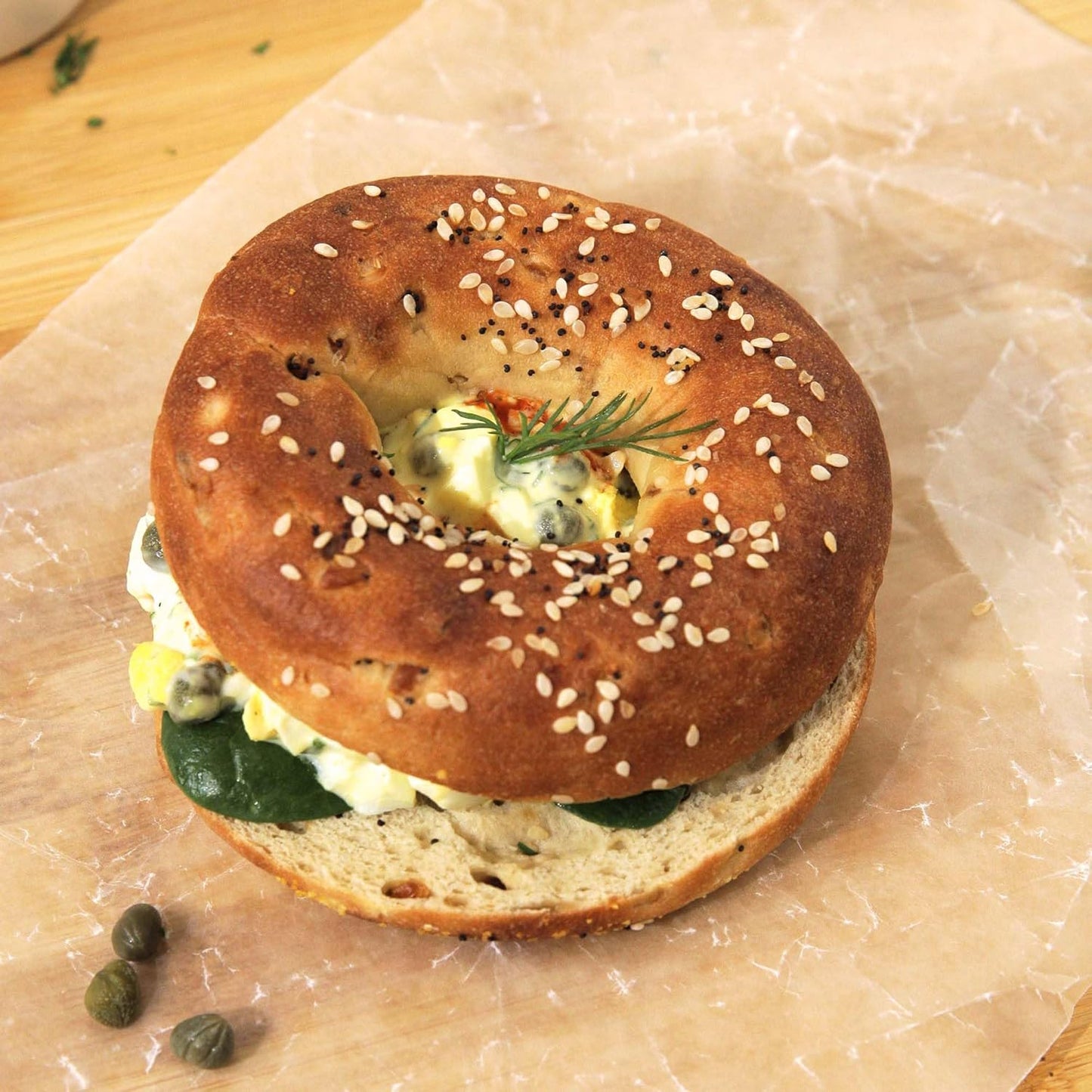 Hero Everything Bagel - 5g Net Carbs, 17g Protein, High Fiber, 140 Calories per serving (2 packs (10 bagels))