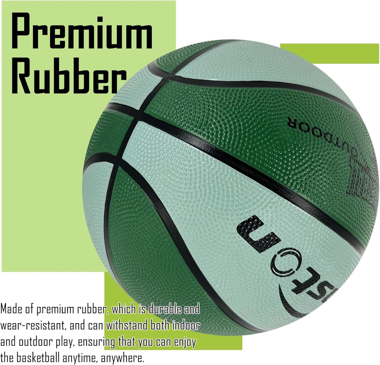 Senston Kids Basketball Balls Size 3/5/7 Basketballs Indoor Outdoor 27.5/29.5 inch Basketball Gifts for Kids/Girls/Boys