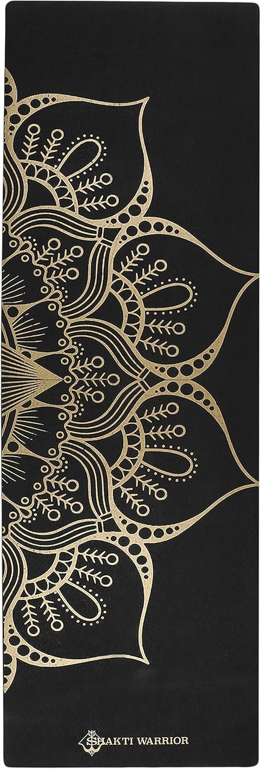 Cork Yoga Mat - Artist Designed, Premium Printed Eco-Friendly Non-Slip mat, Great for Regular & Hot Yoga, Pilates, Workouts 72 inch x 24 inch x 3mm Thick