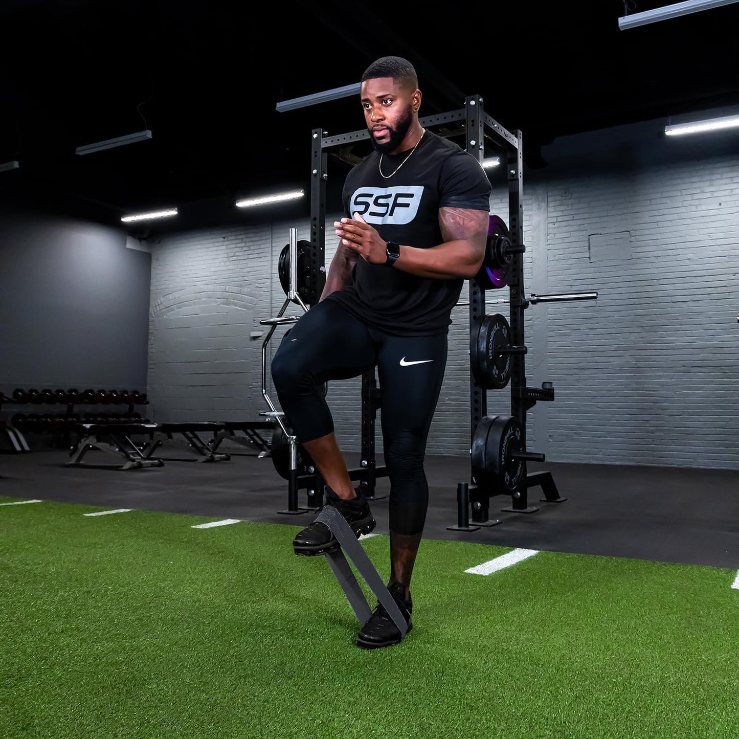 Serious Steel Fitness Fabric Mini Loop Non-Slip Resistance Band Set | Warm-Up, Physical Therapy, Glute Training, Speed and Agility Exercise Bands