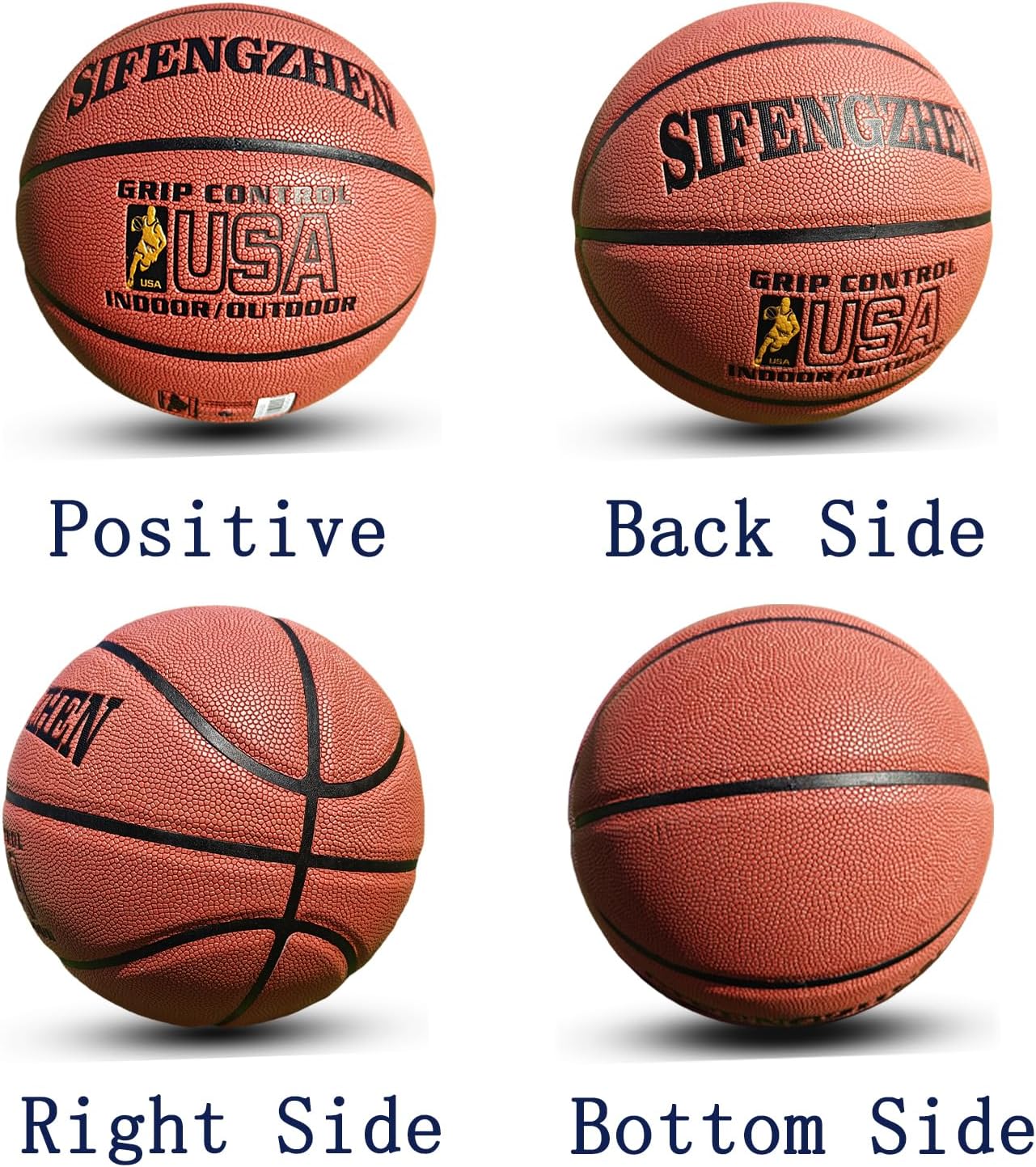 Wave Basketball, Blue and Yellow, Indoor/Outdoor Sports Basketball, Communion Gifts for Boys, Dedicated to 3v3 Matches, Size 7(29.5'')