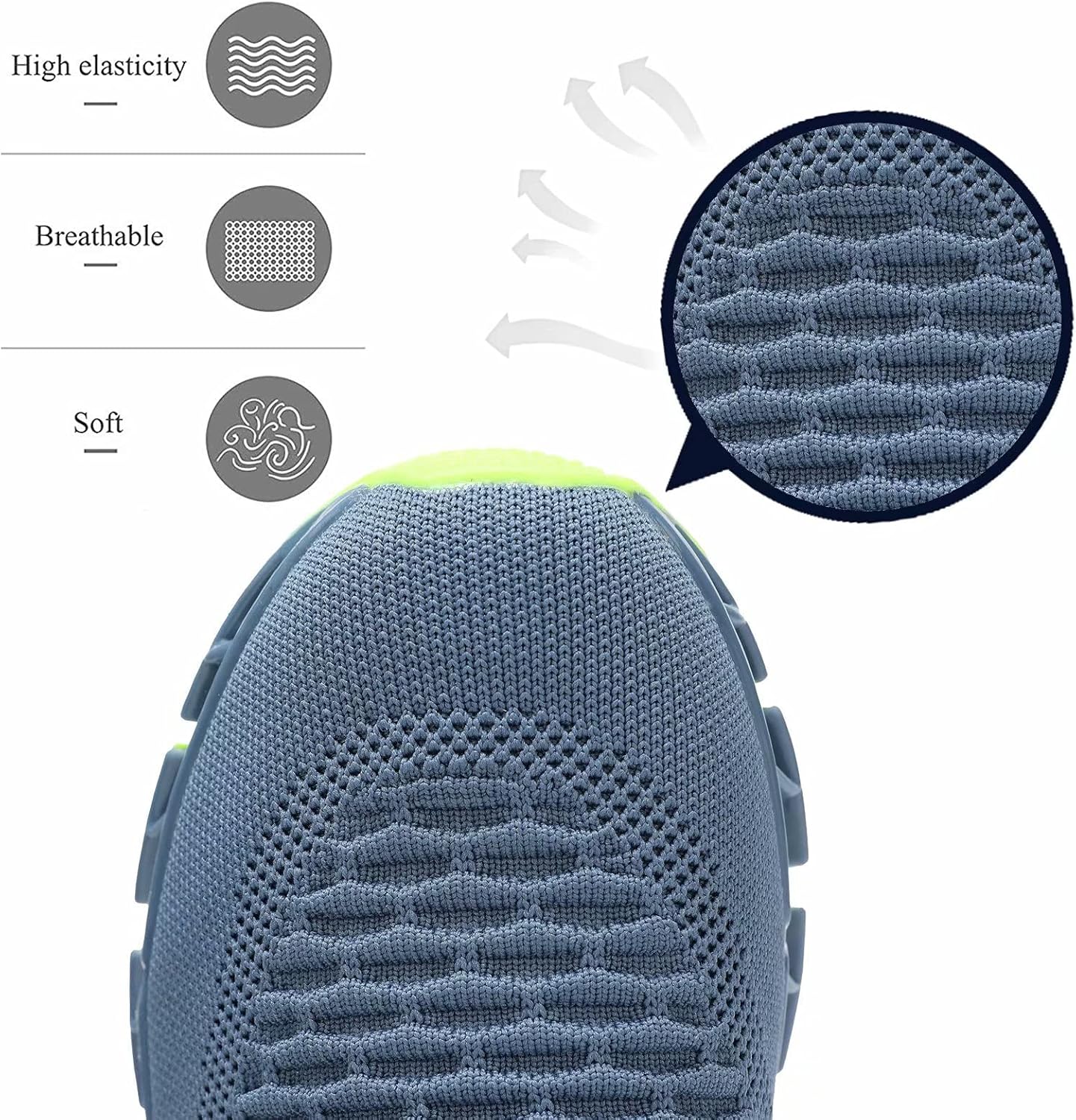 Men's Running Shoes Blade Tennis Walking Fashion Sneakers Breathable Non Slip Gym Sports Work Trainers