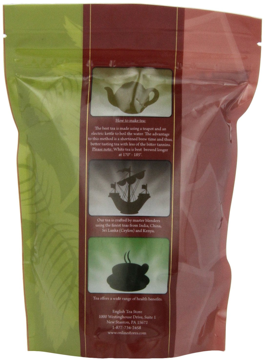 English Tea Store Young Pu-erh Tea | Loose Leaf Aged Chinese Pouches - 4oz | Earthy and Full-Bodied Fermented & Traditional Sun Withered and Stone Pressed | Smooth Complex Cup