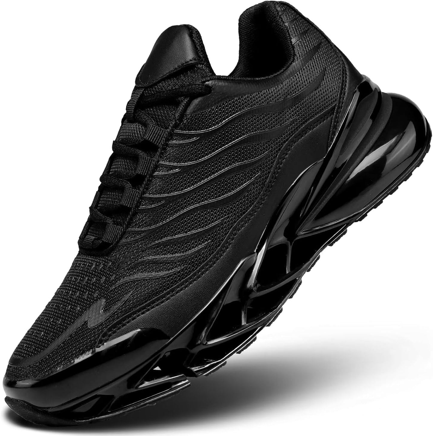 Mens Slip on Walking Running Shoes Blade Tennis Casual Fashion Sneakers Comfort Non Slip Work Sport Athletic Trainer