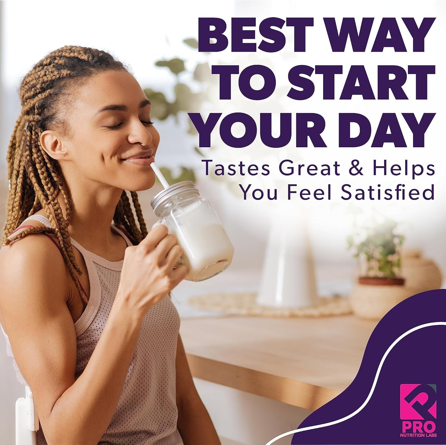 Whey Protein Powder for Women Vanilla Powder - Low Carb Gluten-Free Grass-Fed rBGH-Free - Supports Weight Loss - Natural Stevia Sweetened Protein Shake, 20g (Creamy Vanilla, 1lb)