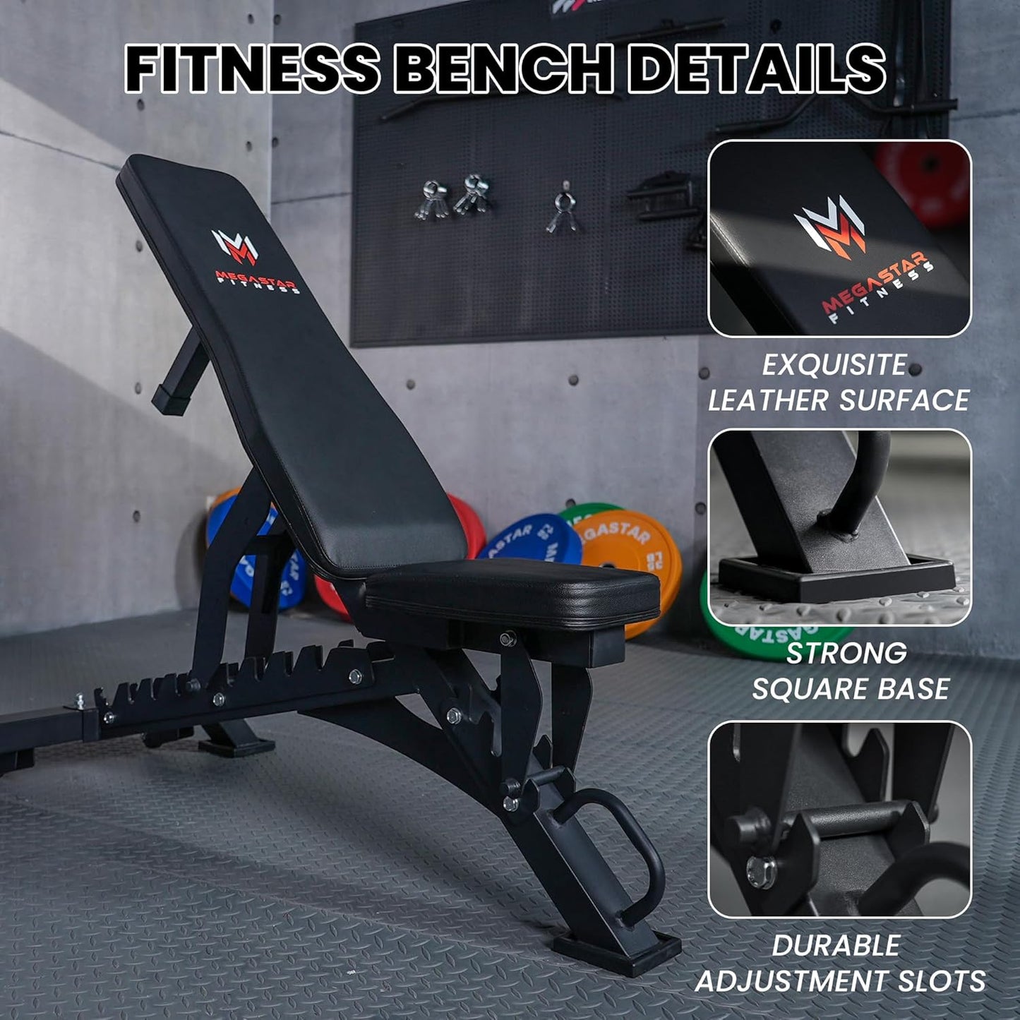 Wall Mounted Power Rack – 1600LB Capacity Compact Commercial Home Gym with Dual Cable Crossover, LAT Pulldown, Multi-Grip Pull-Up Bar & Landmine Attachment for Small Spaces, P67 Striker Red