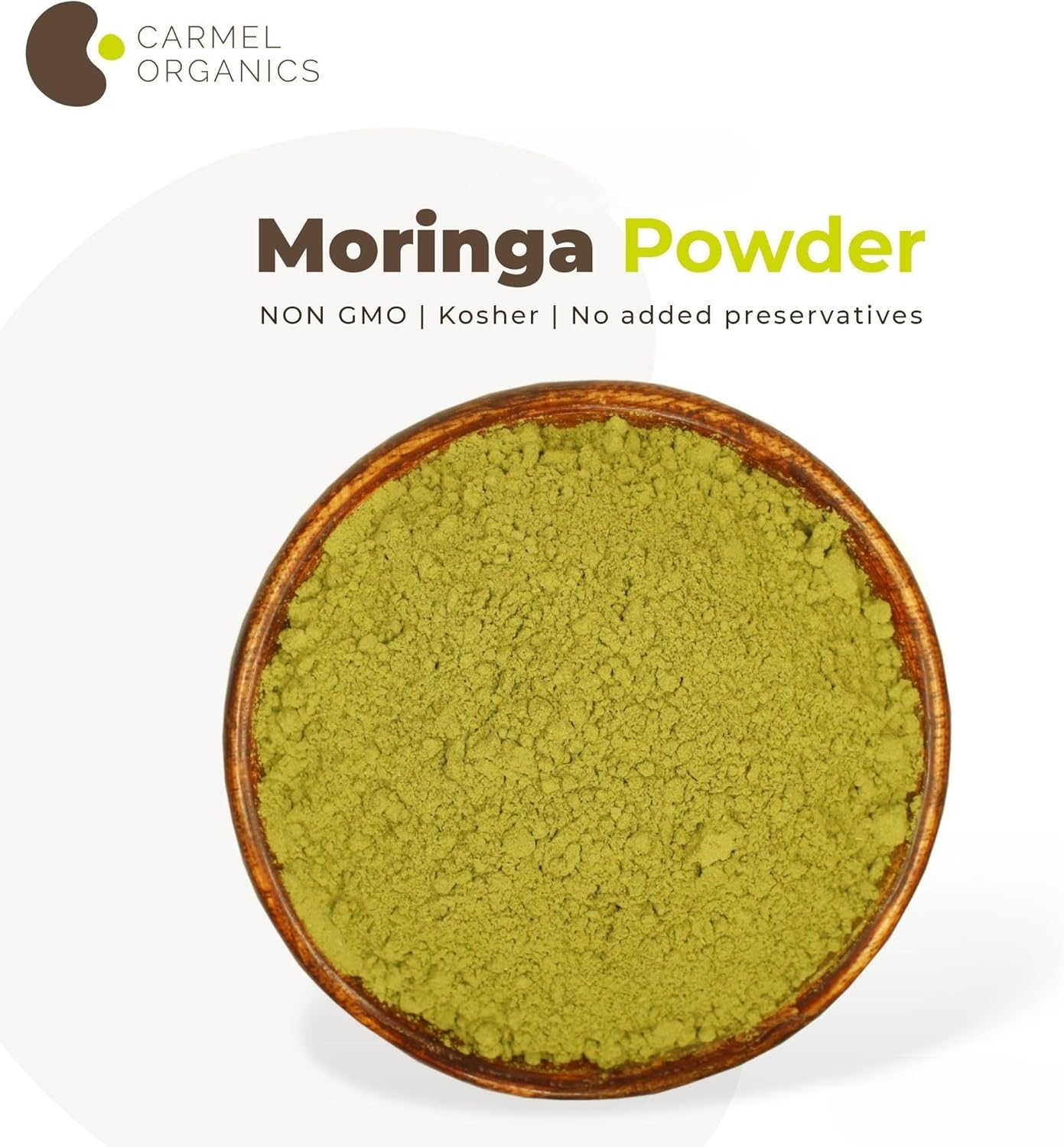 Moringa Leaves Powder (8 Ounce) | Non GMO | Super Food for Smoothies and Drinks | Natural | No Added Preservative or Additive | Moringa Oleifera Powder