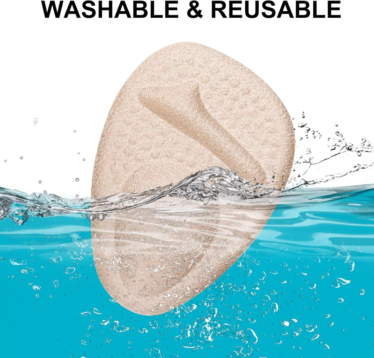 Ball of Foot Cushions, Metatarsal Pads Women, High Heels Non-Slip Comfort Pads, Shoe Support for Metatarsalgia Mortons Neuroma Pain Relief (2 Pairs)