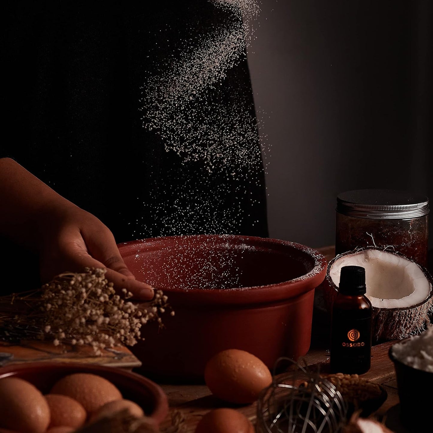 Ossoro Creamy Coconut Flavor 1 Fl Oz Pure Flavor and Essence For Baking Cooking Ice creams with No Added Sugar, Gluten-Free Flavors Used For Candy Making, Cakes, Drinks