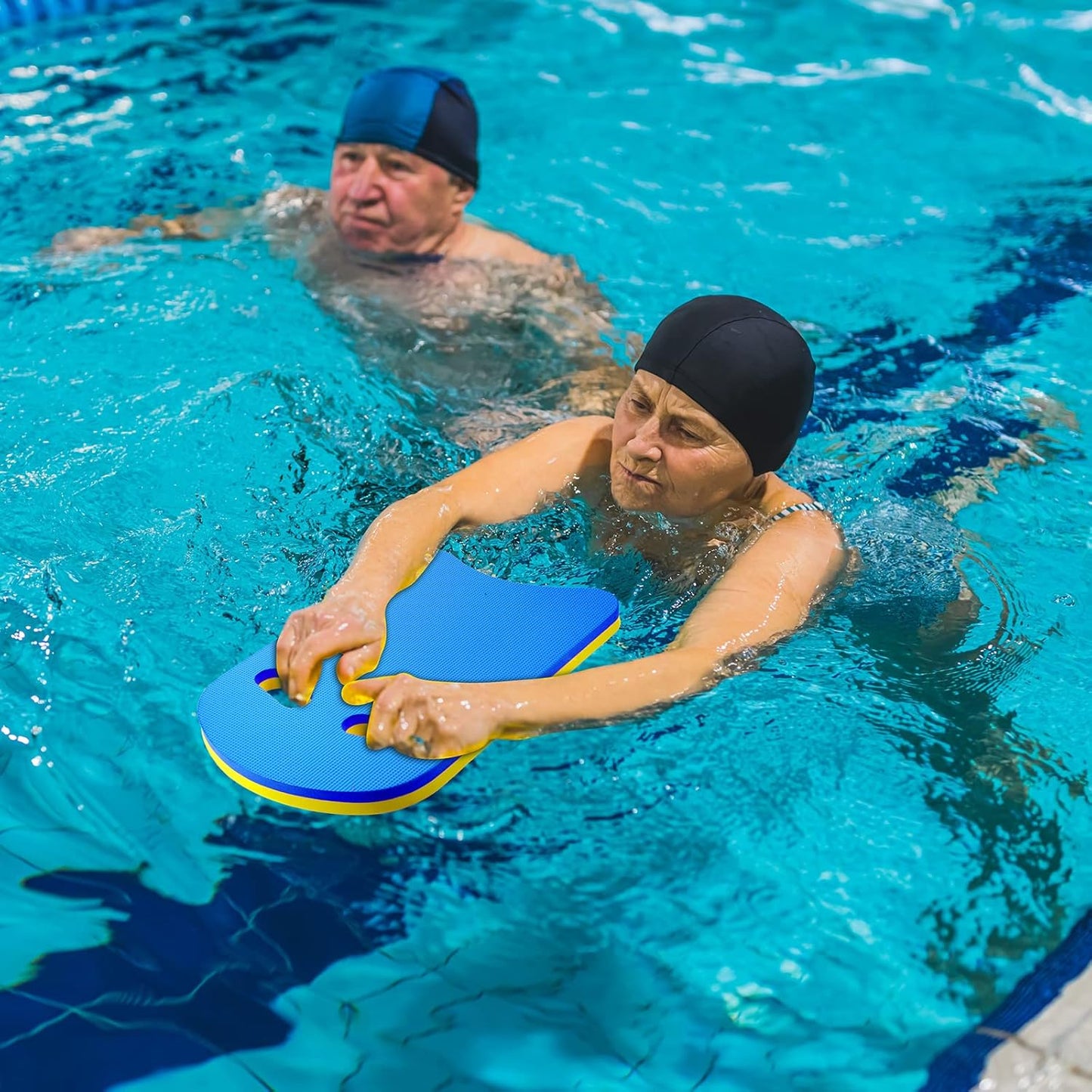 Kickboard Swimming Training Kick Board U Design Summer Aid Float Equipment EVA Foam with Integrated Hole Handle for Water Pool Accessories