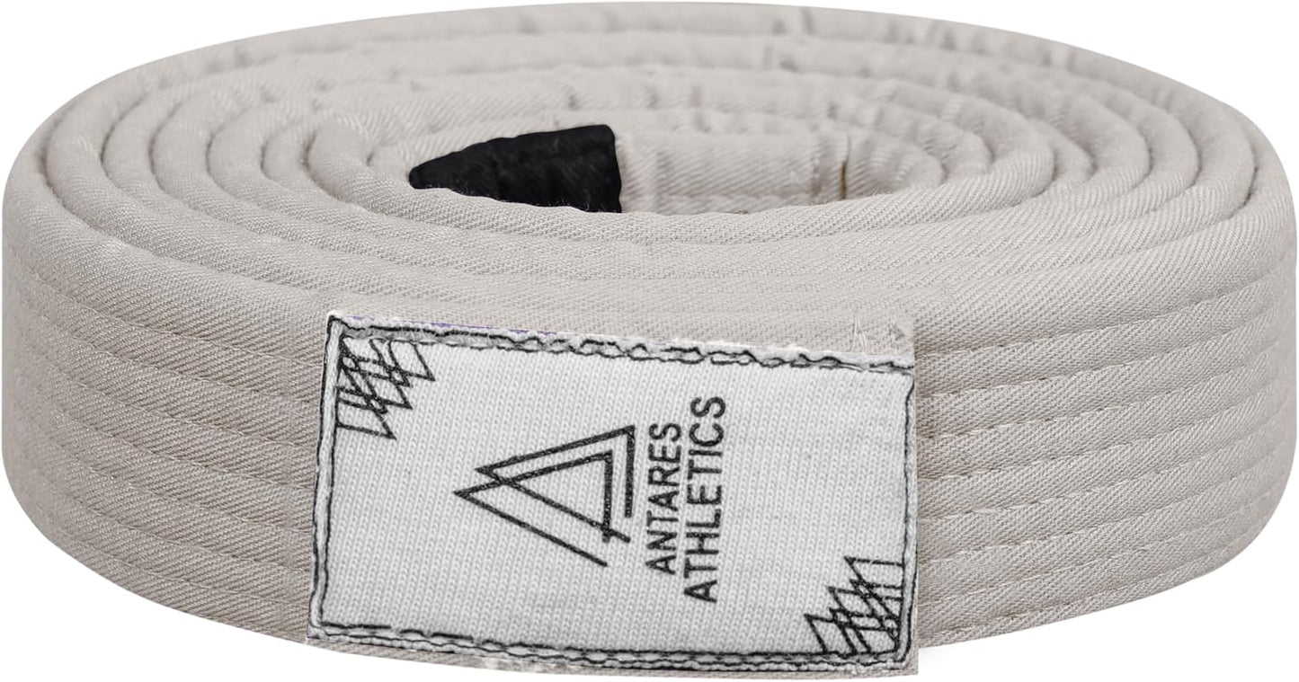 Vintage Series BJJ Belt for Men & Women Brazilian Jiu Jitsu Belt for Jiu Jitsu Gi