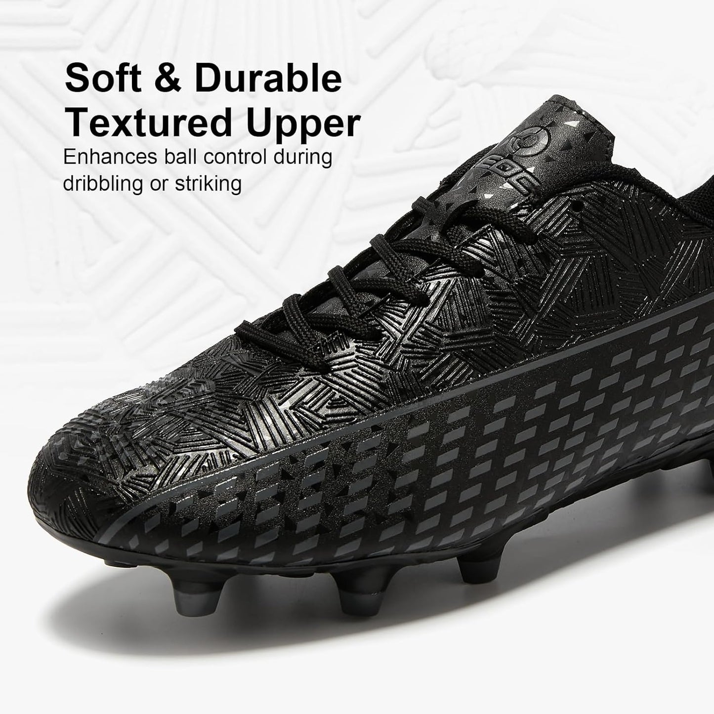 Soccer Cleats for Men's and Women's Outdoor Unisex Football Shoes Firm Rugby Boots