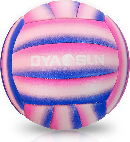Soft Official Volleyball for Indoor Outdoor Beach, Size 5 Training Volleyball for Beginner Teenager Adult…