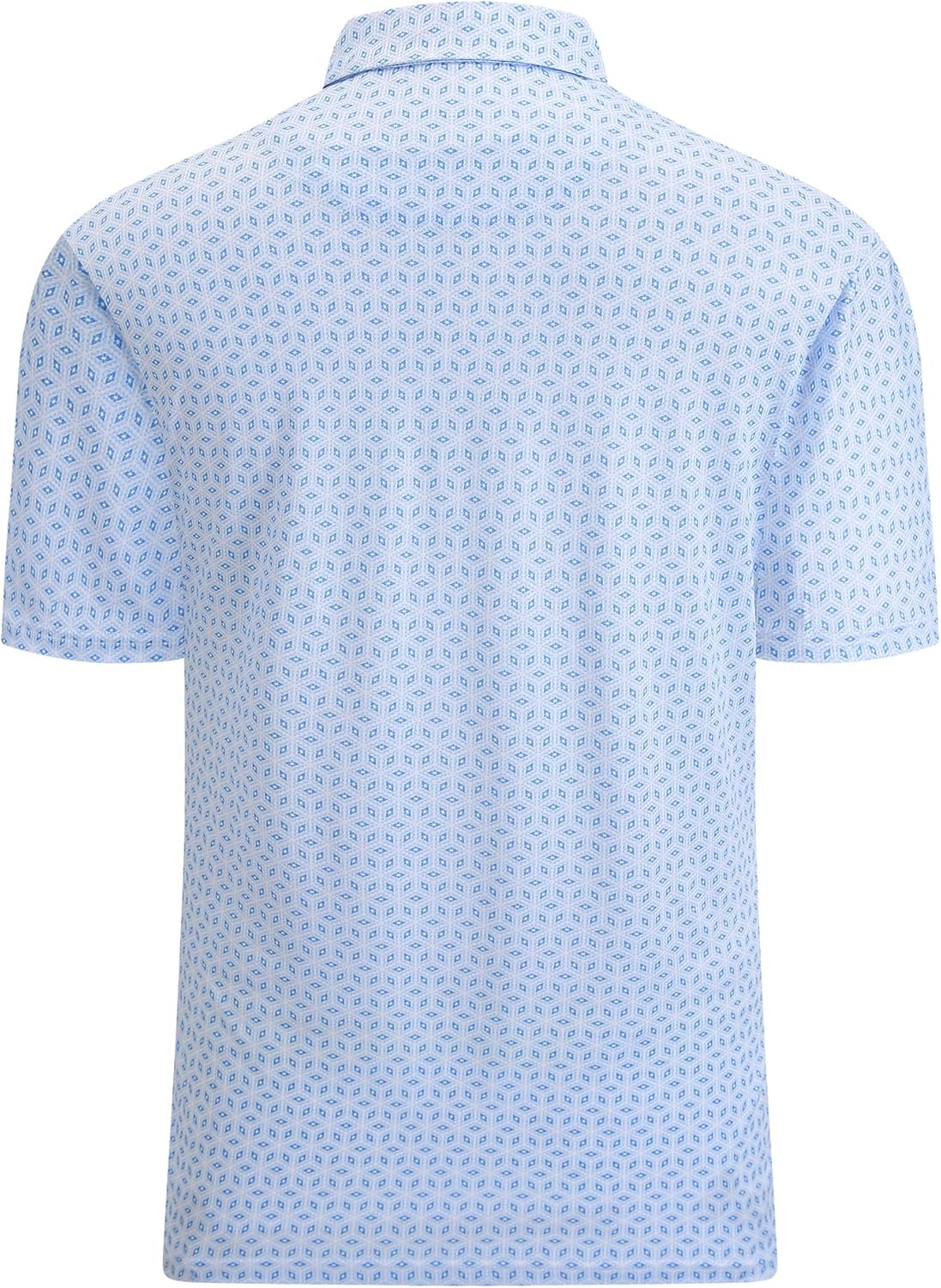 WARHORSEE Golf Polo Shirts for Men Short Sleeve Wrinkle Free 4 Way Stretch Moisture Wicking Performance Collared Tshirts