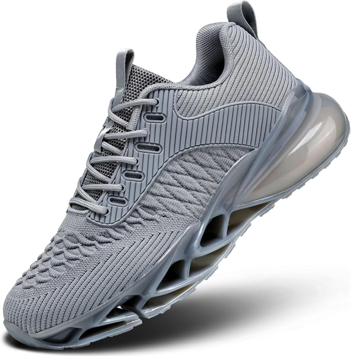 Men's Running Shoes Blade Tennis Walking Fashion Sneakers Breathable Non Slip Gym Sports Work Trainers