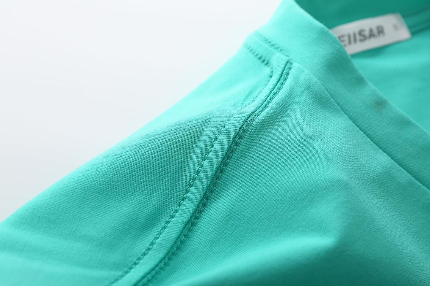 VEIISAR Premium V Neck T Shirts for Men - Modern Fitted Tees Vneck Undershirts