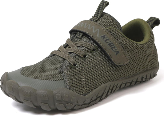KUBUA Kids Barefoot Shoes Boys Girls Sneakers Naturally Splay Shoes Toddler Little Big Kid
