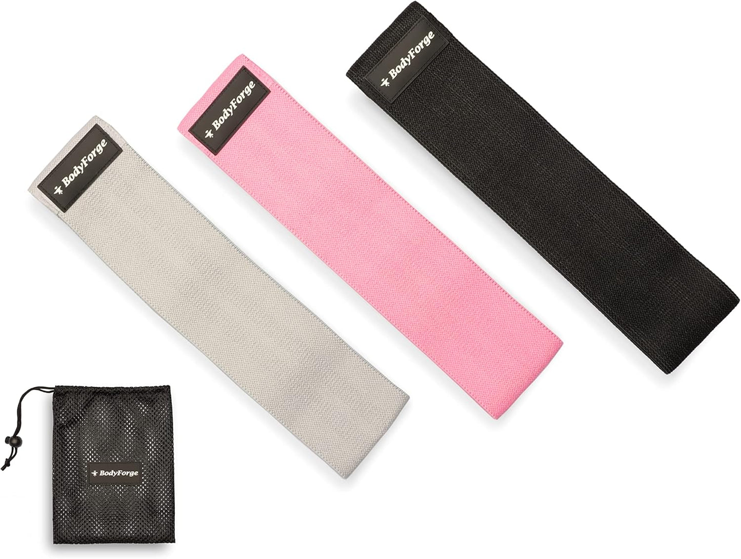 BodyForge Resistance Bands, Exercise Bands, Resistance Bands for Working Out, Work Out Bands with Handles for Men and Women Fitness, Strength Training Home Gym Equipment