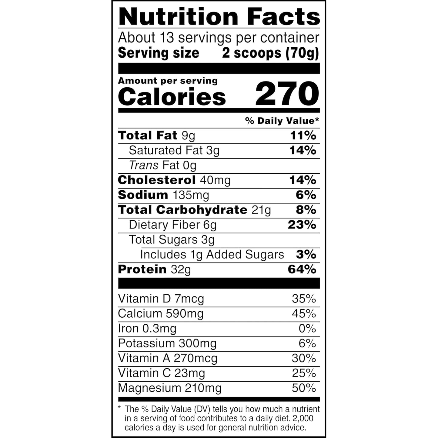Muscle Milk Genuine Protein Powder, Strawberries ‘N Crème, 1.93 Pounds, 13 Servings, 32g Protein, 3g Sugar, Calcium, Vitamins A, C & D, NSF Certified for Sport, Energizing Snack, Packaging May Vary