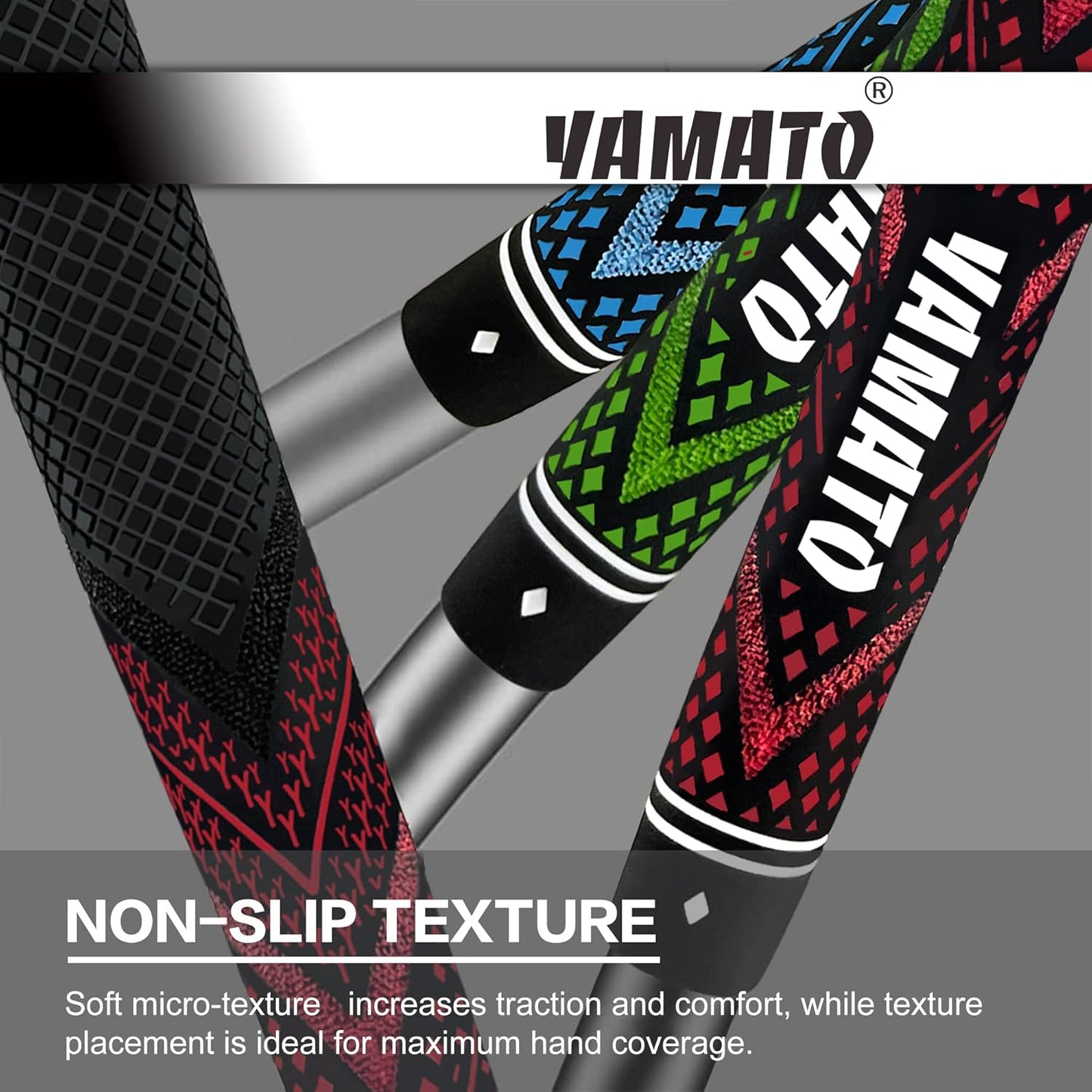 Yamato Innovative Golf Grips 13 Pack Midsize/Standardsize Golf Club Grips, All-Weather Firm Control And High Performance Grips Provides Superior Comfort And Responsiveness,4 colors Available