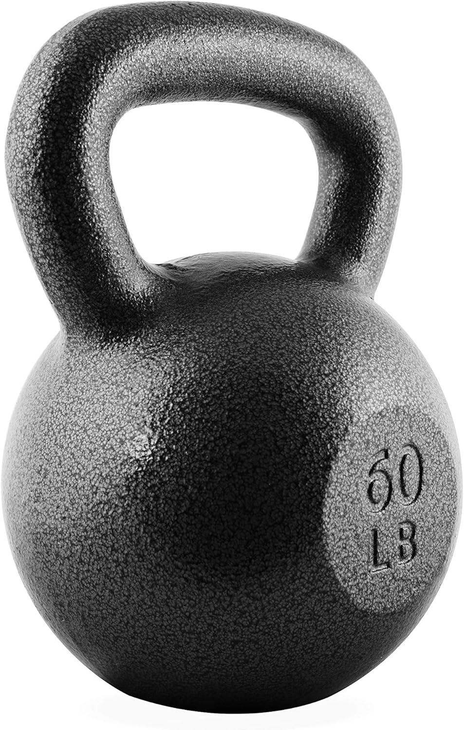 WF Athletic Supply Hammerstone Painted Cast Iron Kettlebells, Home & Gym Equipment, Great for Strength Training, Full Body Workout & Crossfit Training, Color & Size Options Available in 10-80 Pounds