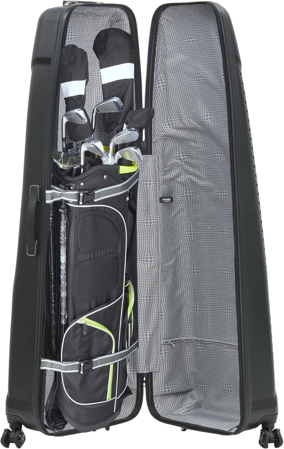 Samsonite Golf 6850 Hard Case Golf Travel Bag, Lightweight & Durable ABS Shell, Multi-Directional Wheels
