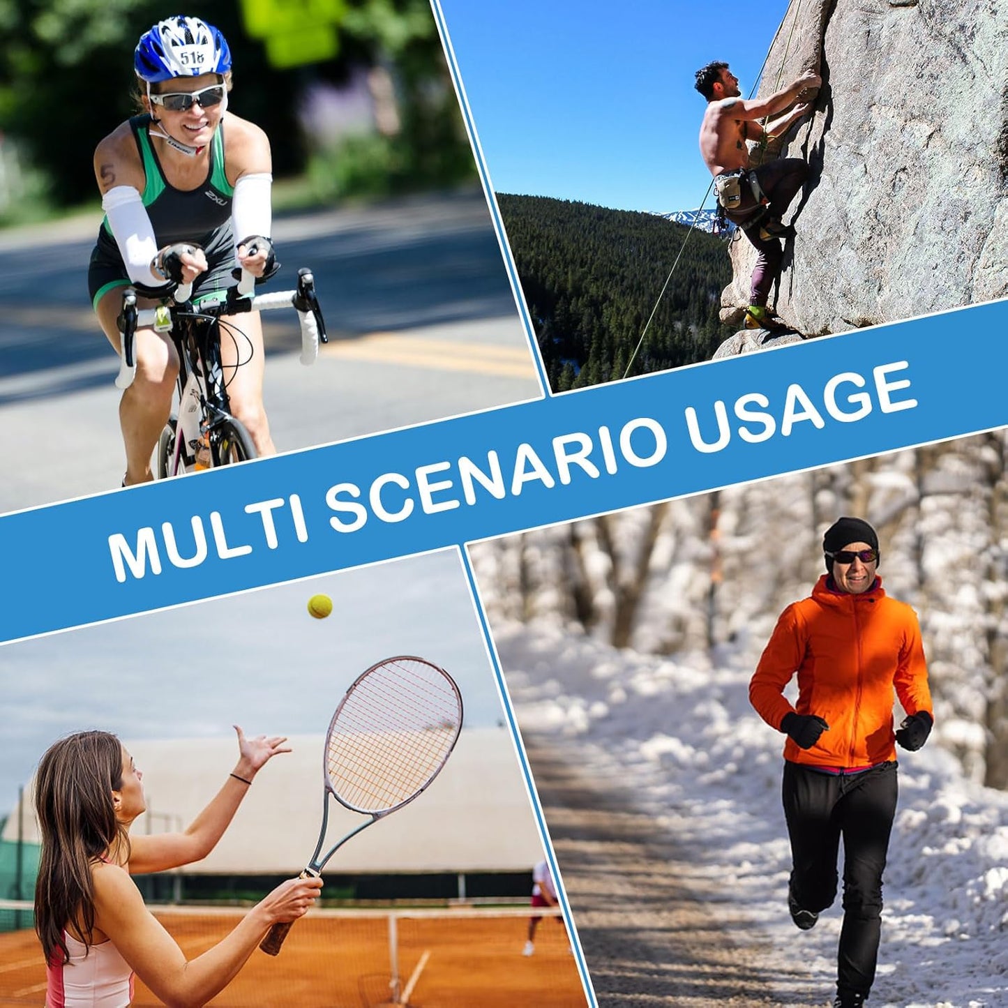 Slim Fanny Packs for Women Men,Waterproof Waist Pack with Reflective Strip Adjustable Strap,Running Belt for Sports Workout Cycling Hiking, Casual Hands-Free Wallets Phone Bag (Style 3)