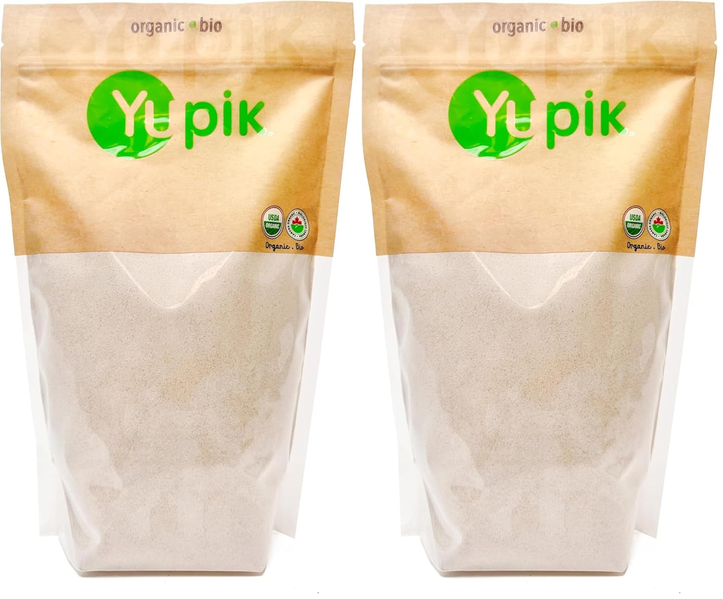 Yupik Organic Ground Date Powder (Meal), 2.2 lb, Non-GMO, Vegan, Gluten-Free (Pack of 2)