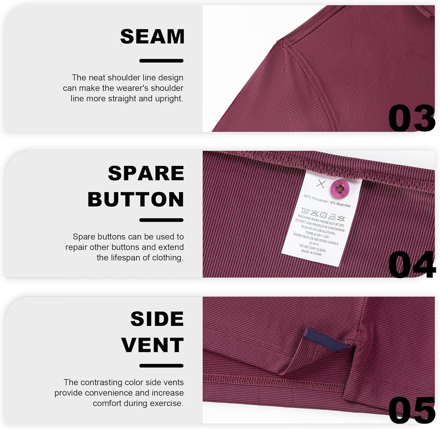 Mens Polo Shirts Short Casual Solid Stylish Dry Fit Performance Designed Collared Golf Polo Shirts for Men