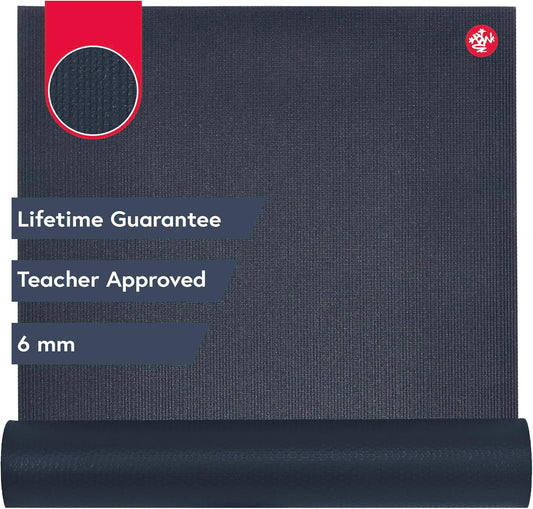 Manduka PRO Yoga Mat 71" - 6mm | Lifetime Durability | Hygienic Construction | Premium Studio Quality | Teacher Approved | 71 x 26 inches | Verve