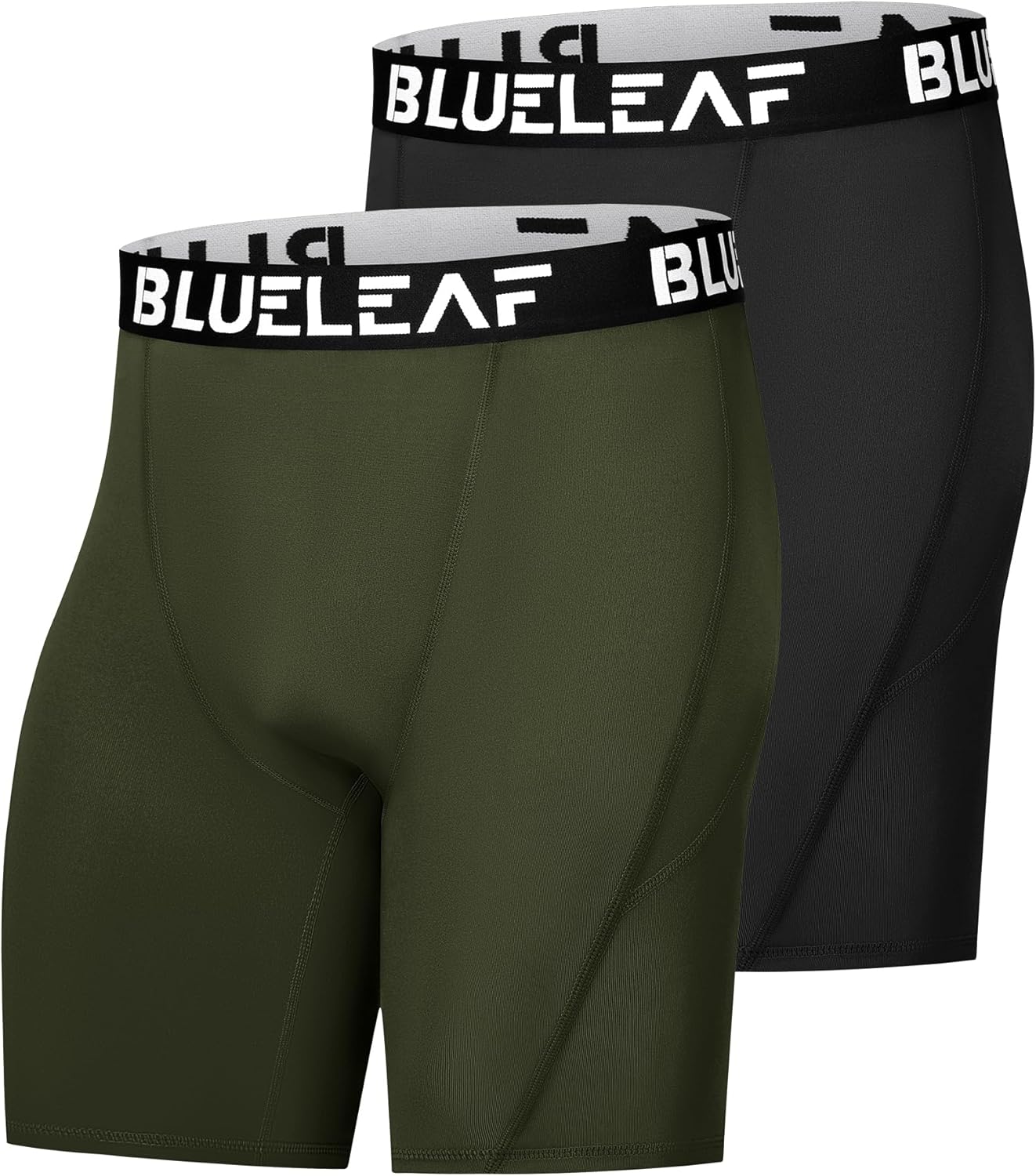 Blueleaf Men's Compression Shorts Sports Running Spandex Shorts Performance Athletic Workout Base Layer Underwear
