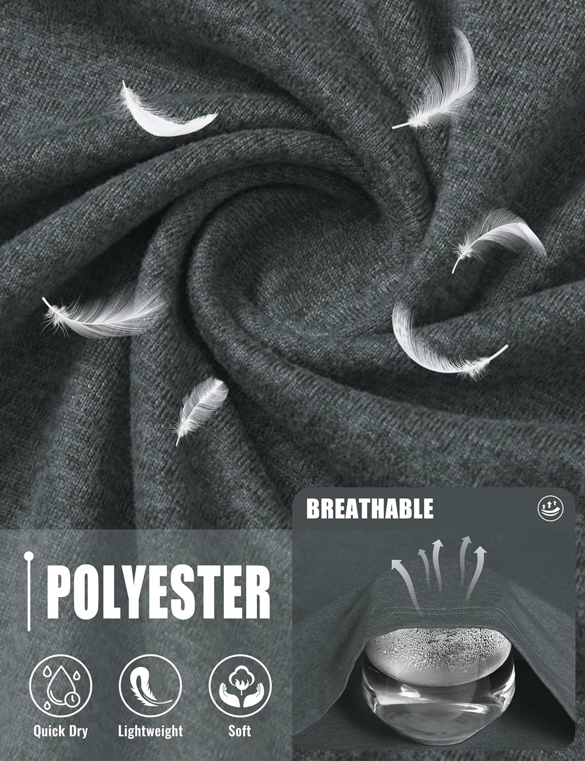 MAGCOMSEN Men's Dry Fit Workout Shirts Short Sleeve Tee Shirts Moisture Wicking Athletic Running Performence Tshirts