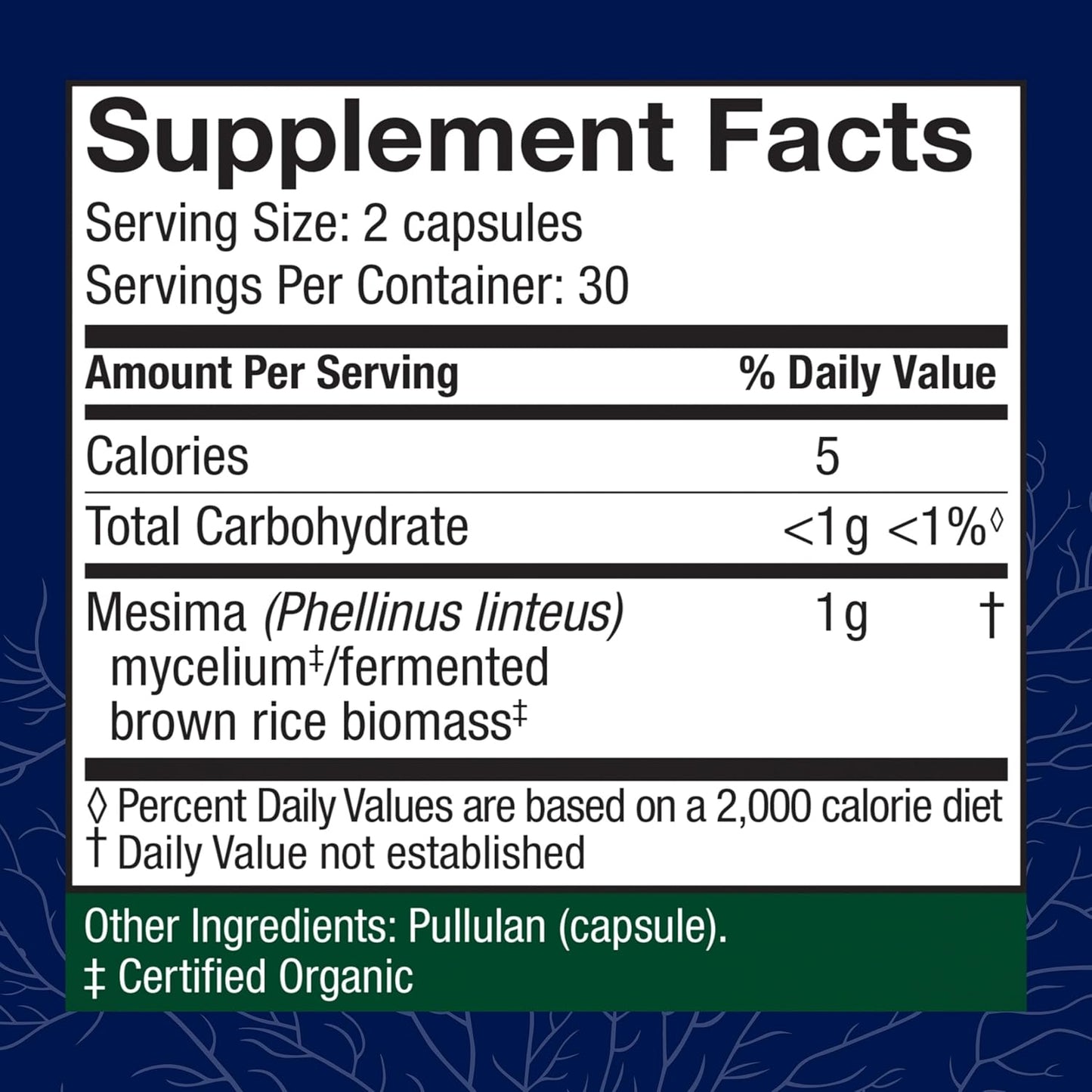Host Defense Mesima Capsules - Herbal Antioxidant Activity & Immune System Support Supplement - Mushroom Supplement to Support Balanced Immune Response - 60 Capsules (30 Servings)*