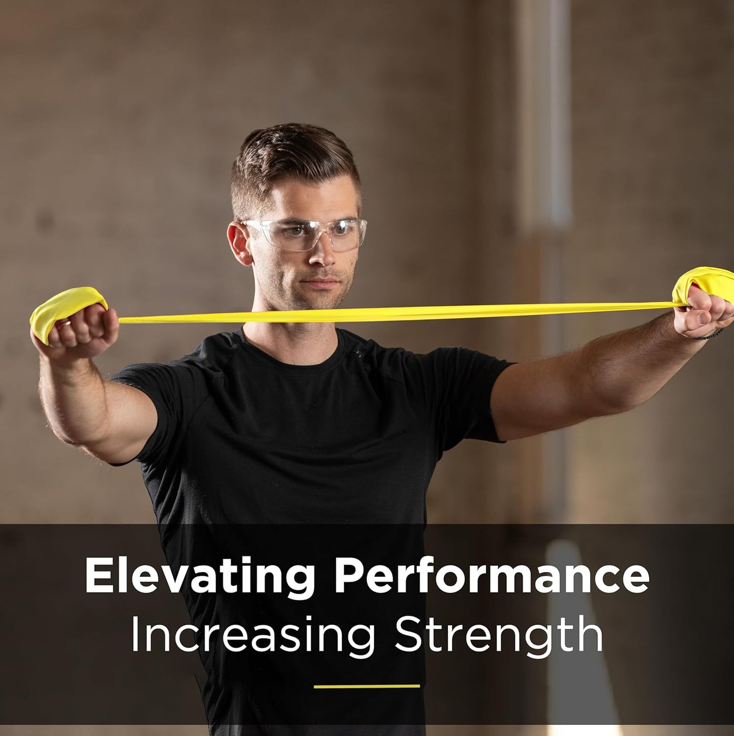 THERABAND Professional Latex Resistance Bands, Individual 6 Ft Elastic Band for Upper & Lower Body Exercise, Physical Therapy, Pilates, At-Home Workouts, 6 Foot Band, Yellow, Thin, Level 2