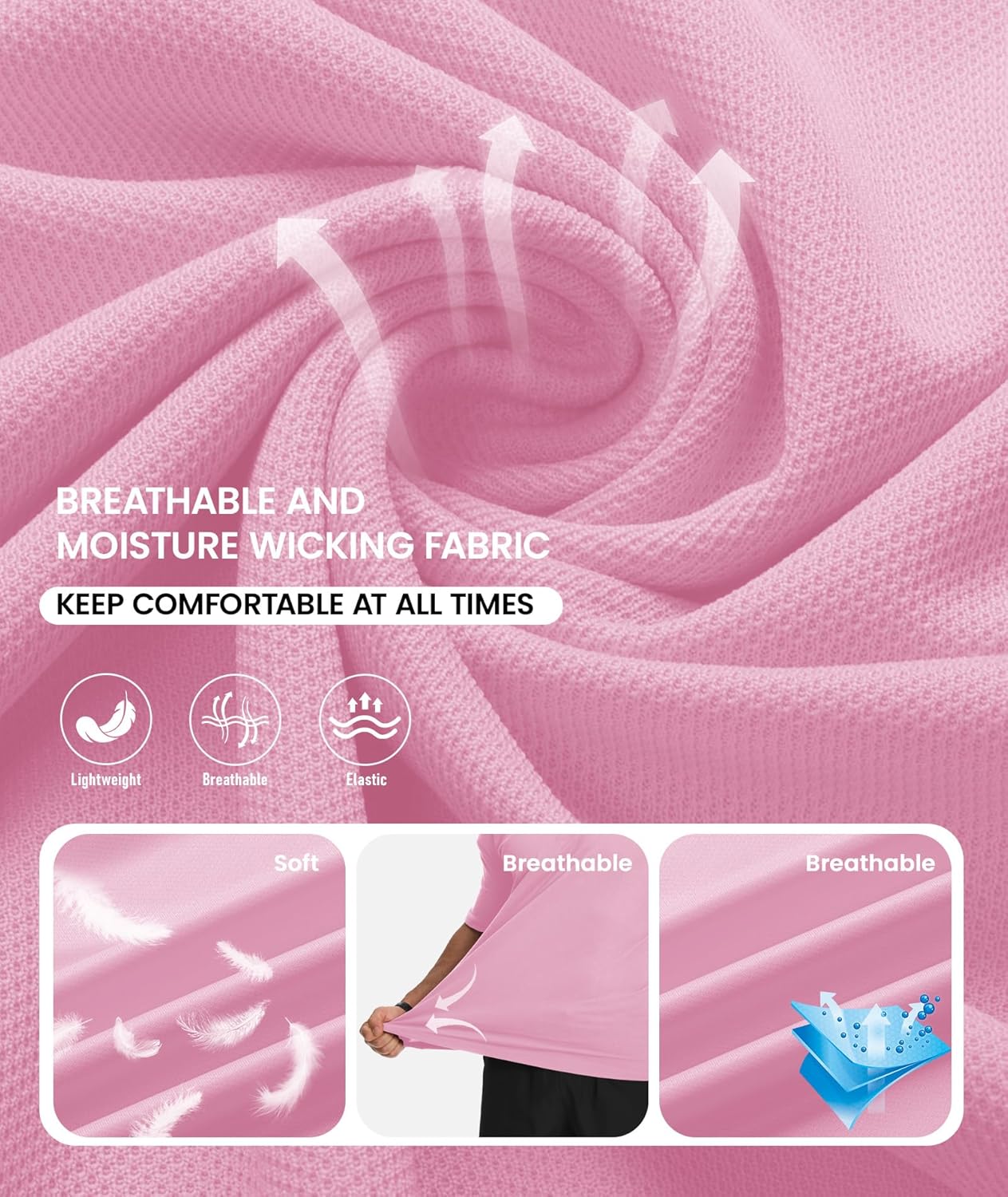 ZITY Mens 2 Pack Polo Shirts Short Sleeve Performance Sports Golf Shirt for Men Tactical Shirt