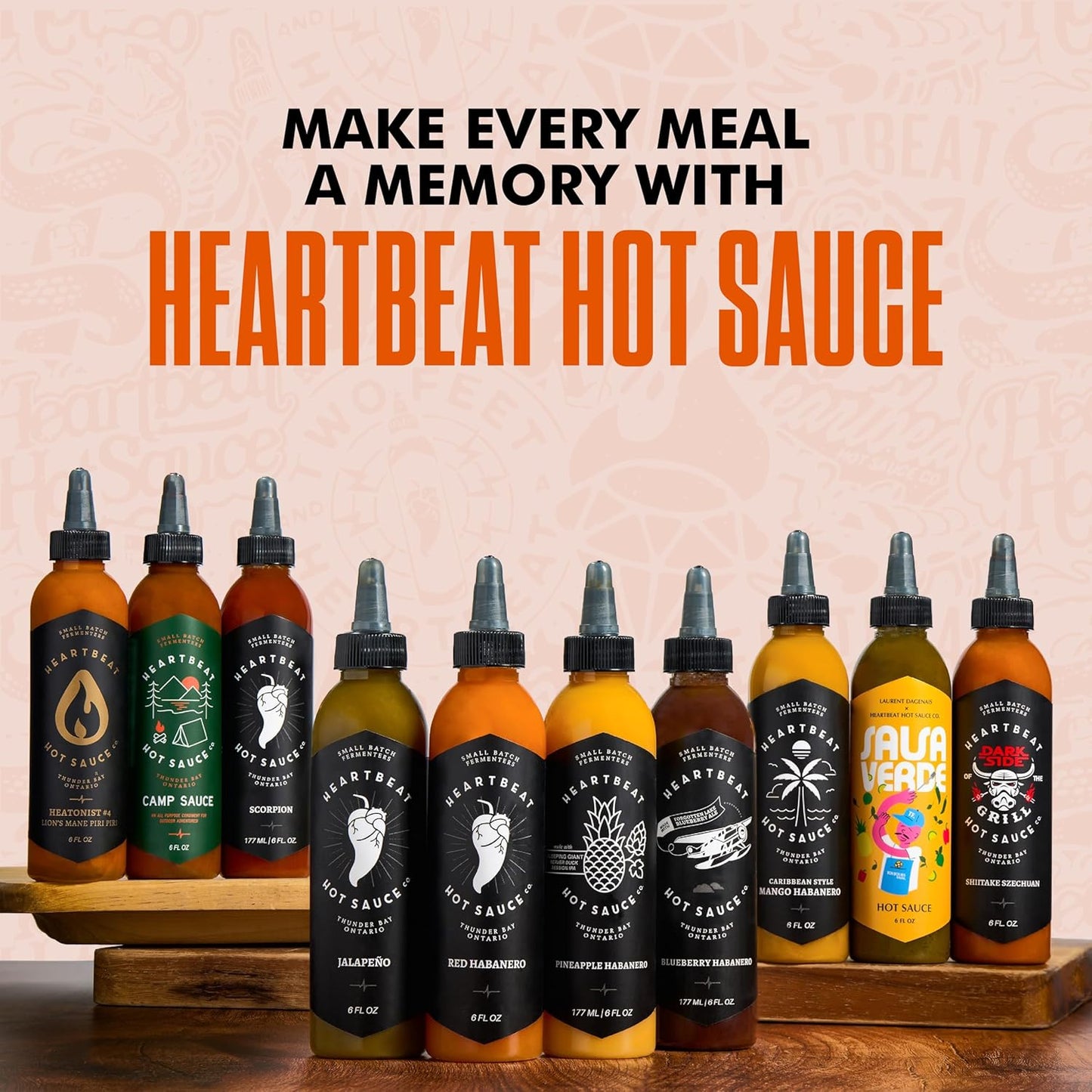 Heartbeat Hot Sauce Co. | Red Habanero, 6 oz.