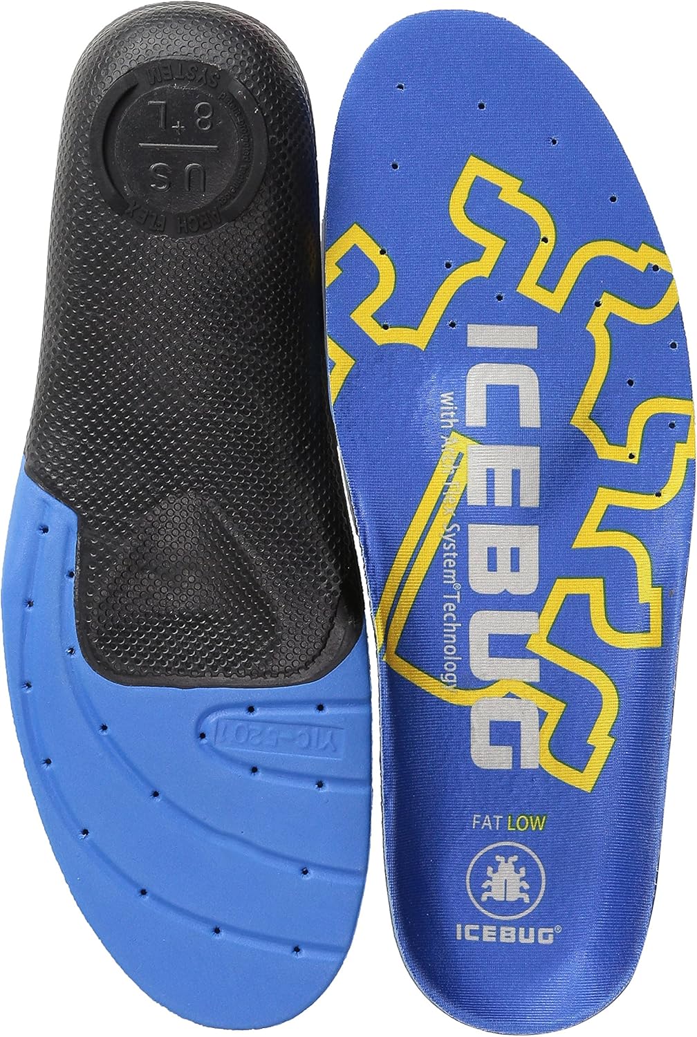 Icebug SLIM Low Cushion Support Insole with Arch Flex Technology