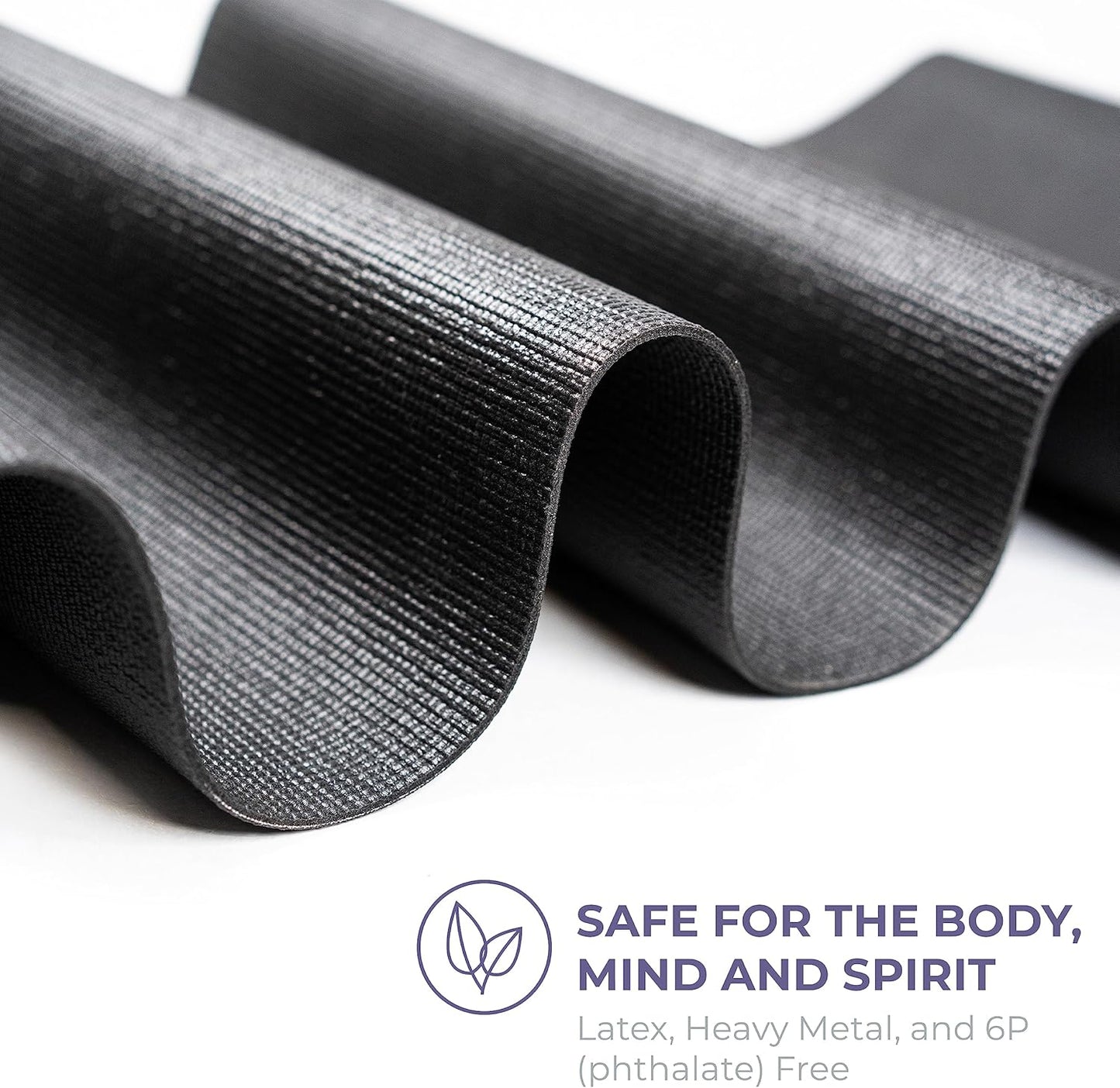 Sunshine Yoga Voyage Yoga Mat, 6 Pack, 72" x 24" Professional Studio and Gym Bulk Yoga Mats, 5mm Thick, Durable, Anti-Tear, Non Slip Fitness and Exercise Mats