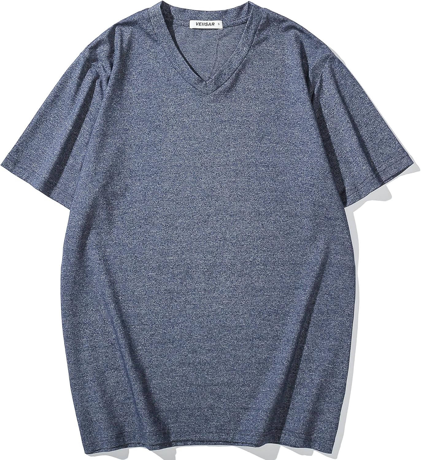 VEIISAR Premium V Neck T Shirts for Men - Modern Fitted Tees Vneck Undershirts