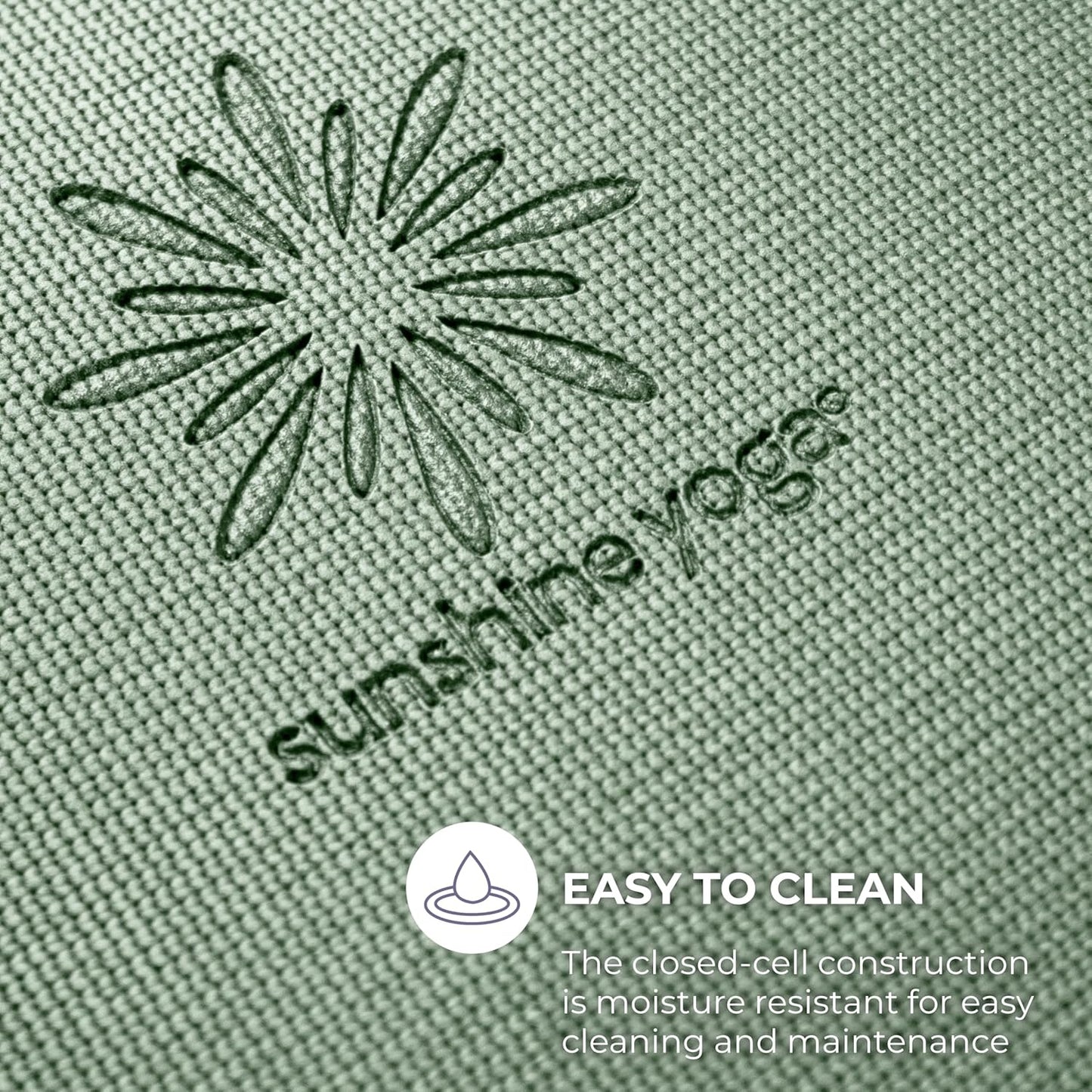 Sunshine Yoga Voyage Yoga Mat, 6 Pack, 72" x 24" Professional Studio and Gym Bulk Yoga Mats, 5mm Thick, Durable, Anti-Tear, Non Slip Fitness and Exercise Mats