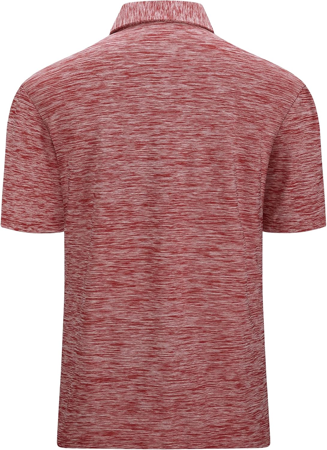 WARHORSEE Golf Polo Shirts for Men Short Sleeve Wrinkle Free 4 Way Stretch Moisture Wicking Performance Collared Tshirts