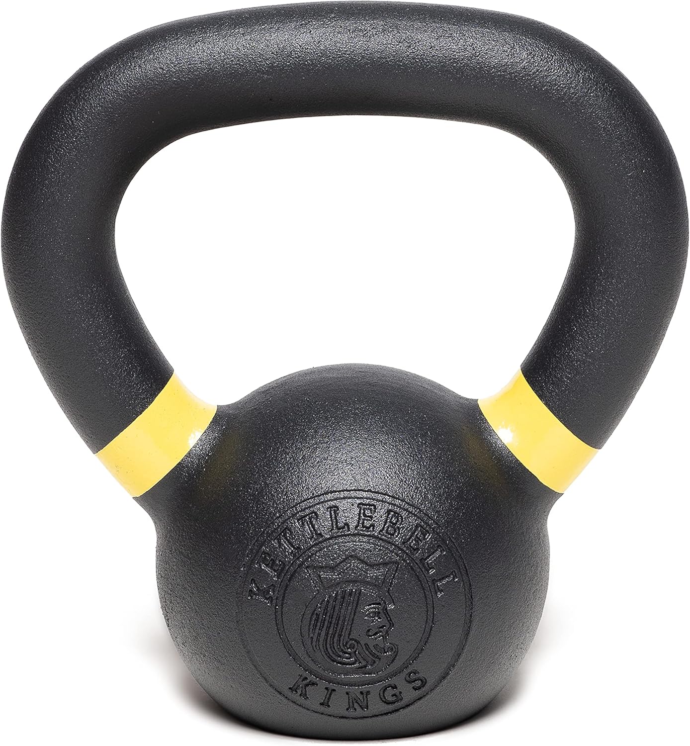 Kettlebell Kings Powder Coated Kettlebell Weights 5-90 LB | Workout Gym Equipment & Strength training sets for Women & Men | Durable Coating for Grip Strength, Rust Prevention